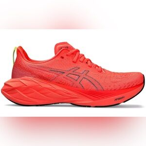 ASICS Women's Vibrant Red Athletic Shoes
